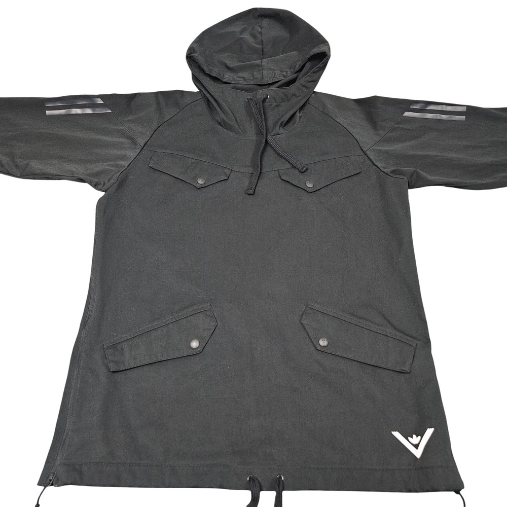 Adidas x White Mountaineering Anorak Jacket S Black Reflective‎ Hooded Utility